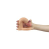 LoveToy Double gode Cockring - 12.5 x 2.9 cm Flesh